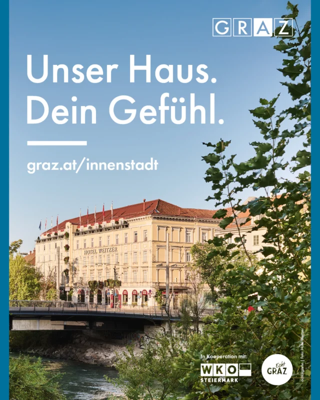 Die schönste Shoppingmeile hat kein Dach. ❤️

Zwischen kleinen Boutiquen, charmanten Gassen und gemütlichen Plätzen zeigt sich die Grazer Innenstadt von ihrer schönsten Seite. Ein Ort zum Flanieren, Gustieren und immer wieder Neues entdecken.

Und nach erfolgreichem Flanieren und Shoppen darf man sich ruhig etwas gönnen. Zum Beispiel eine Melange und ein Stück Mehlspeise im Kaffee Weitzer. ☕💛🍰

Damit der Stadtbummel noch mehr Freude macht, gibt es aktuell auf den Social-Media-Kanälen von @stadtgraz Graz-Gutscheine im Gesamtwert von 1.000 € zu gewinnen. ✨ Alle Infos findet ihr auf graz.at/grazerinnenstadt.

@echtgraz @stadtgraz @wirtschaft_in_graz