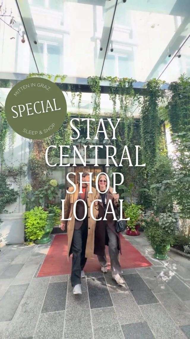 Shoppen, genießen, ausschlafen.🛍️✨ 

Mit unserem Shopping Package bekommt dein Graz-Aufenthalt einfach ein bisschen mehr dazu: Lieblingsstücke bei Kastner & Öhler entdecken, mit einem Glas Champagner anstoßen und anschließend ins Hotel Weitzer zurückkehren. 🥂

Das Beste daran? Ein exklusiver Vorteil auf deine Übernachtung sowie zusätzliches Shoppingguthaben für deinen Besuch bei @kastneroehler. ✨

Das Shopping Package beinhaltet:
🥂 2 Gläser Champagner in der K&Ö Champagnerbar
🛍️ 100 € Kastner & Öhler Shopping-Gutschein
🛏️ Übernachtung inklusive Frühstück im Hotel Weitzer

Mehr dazu auf unserer Website. Den Link findest du in unserer Bio.